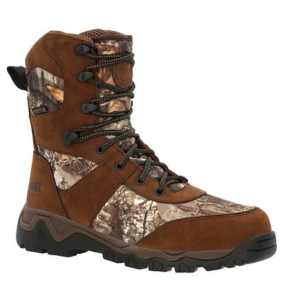 Rocky Men’s 8” Red Mountain WP 800g Camo Hunting Boot RKS0547 Size 14M NWT - Picture 1 of 9